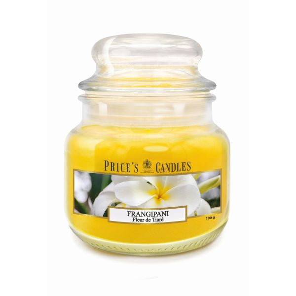 Prices S Scented Candle Jar 100G Burntime 30H Frangipani