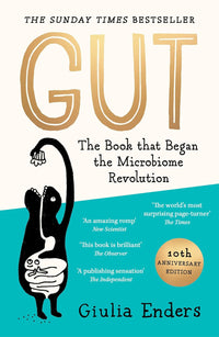 كتاب الأمعاء (Gut)، الطبعة العاشرة، نسخة مطبوعة باللغة الإنجليزية