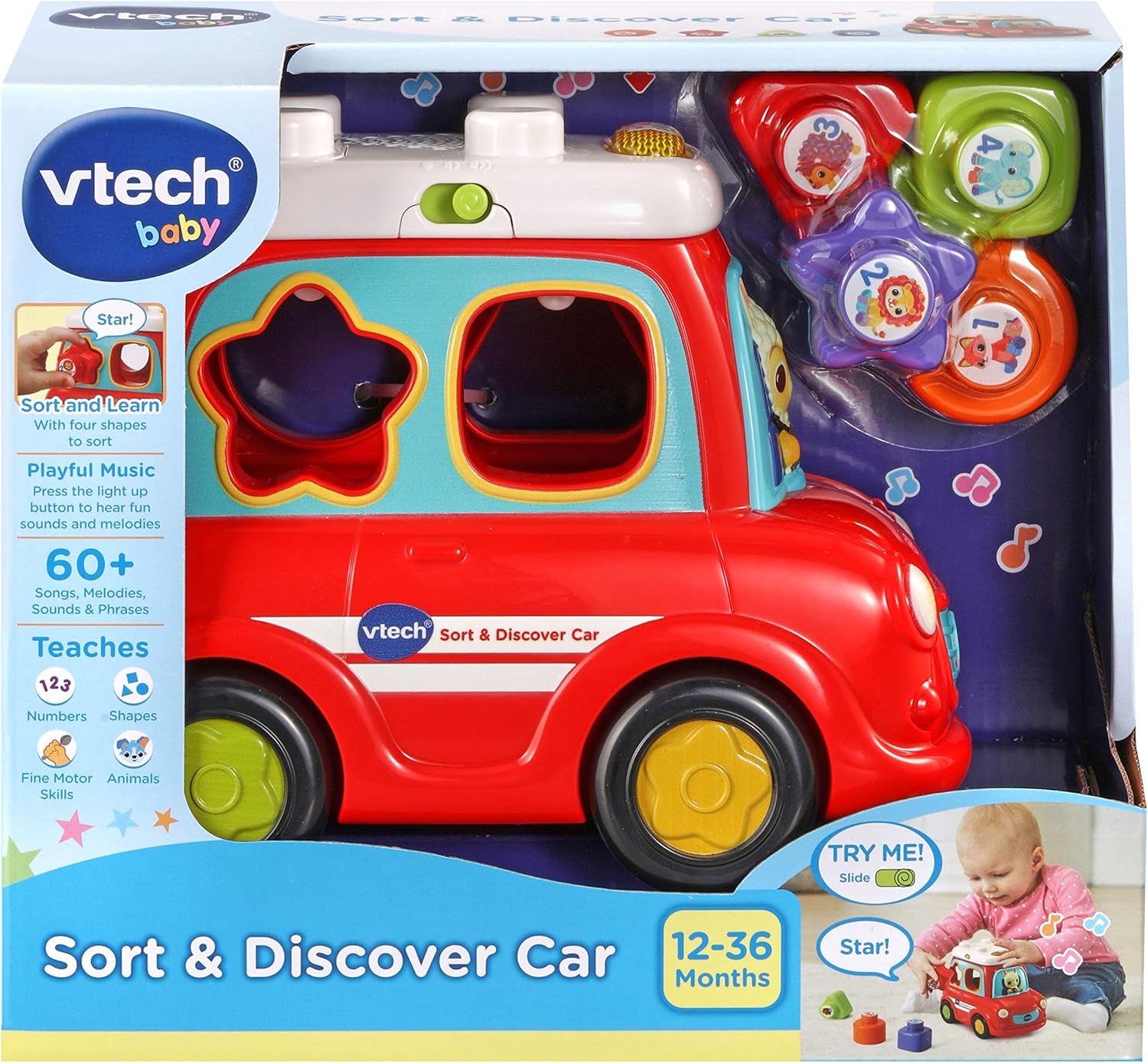 Vtech Sort & Discover Car Vtuk