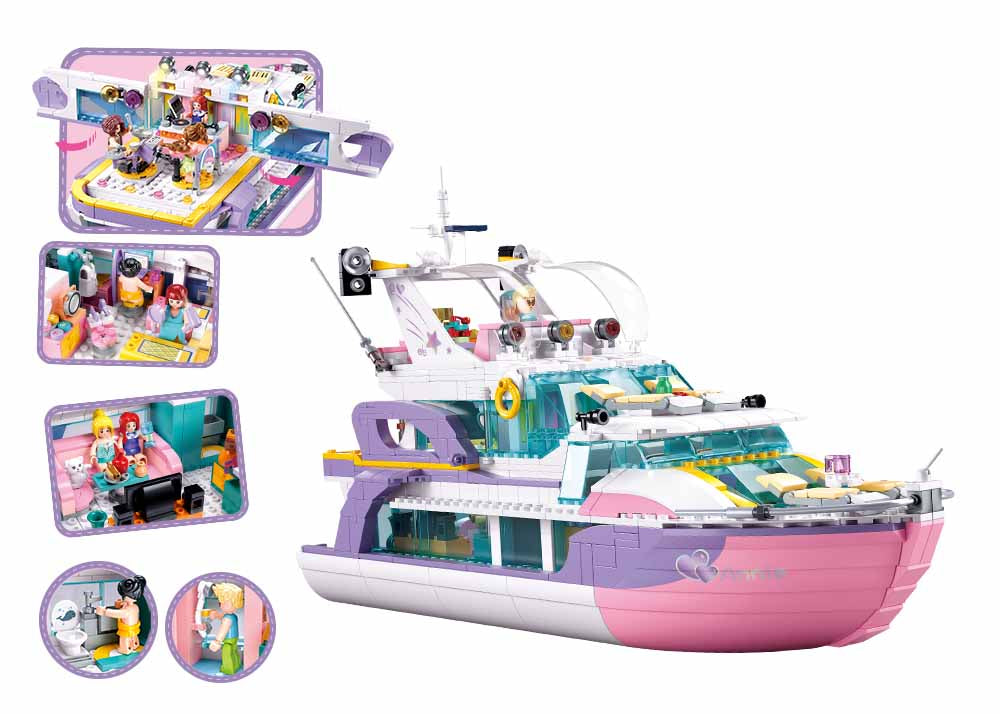 Sluban Girls Dream Yacht 1108 Pcs