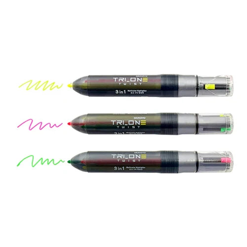 Mungyo Trion Twist 3 in 1 highlighter Pen