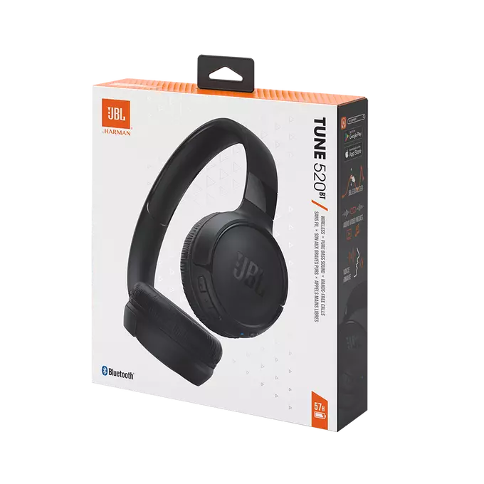 JBL Tune 520BT Wireless On Ear Headphones