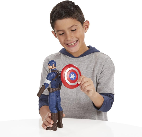 Marvel Avengers Age of Ultron Titan Hero Tech Captain America Figure - 12 inch