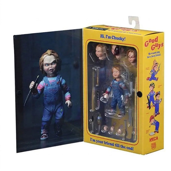 Neca - Horror Chucky 8" Ultimate Actionfigur Good Guys He Want You For a Friend