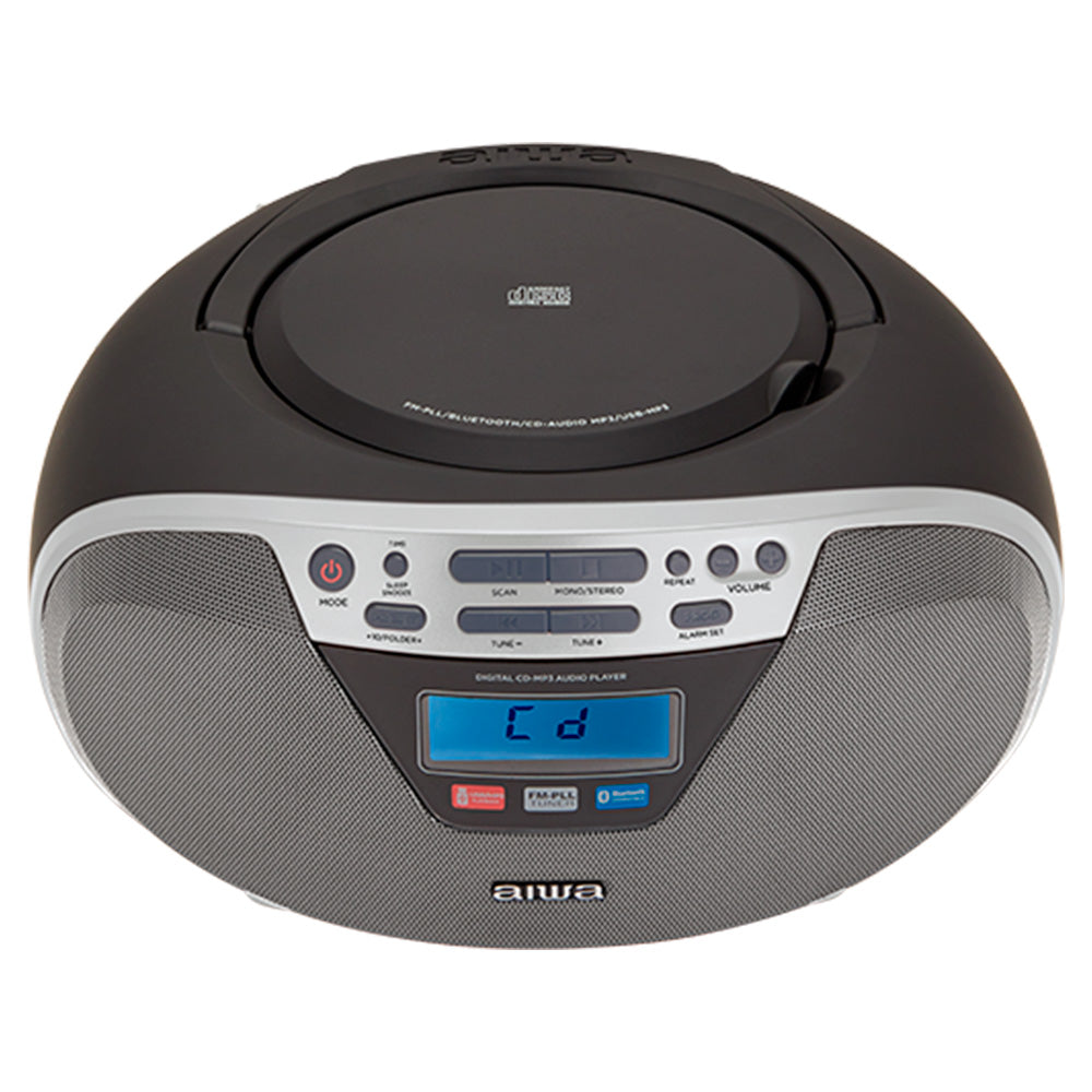 Aiwa Modernly Stylish Boombox with full features Grey