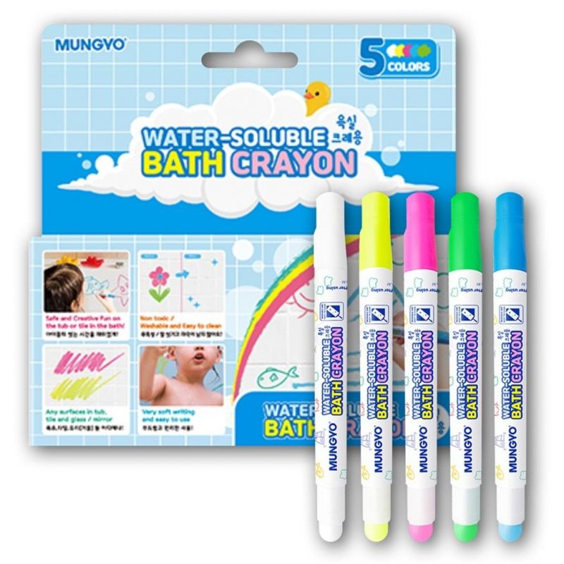 Mungyo Water-Soluble Bath Crayon