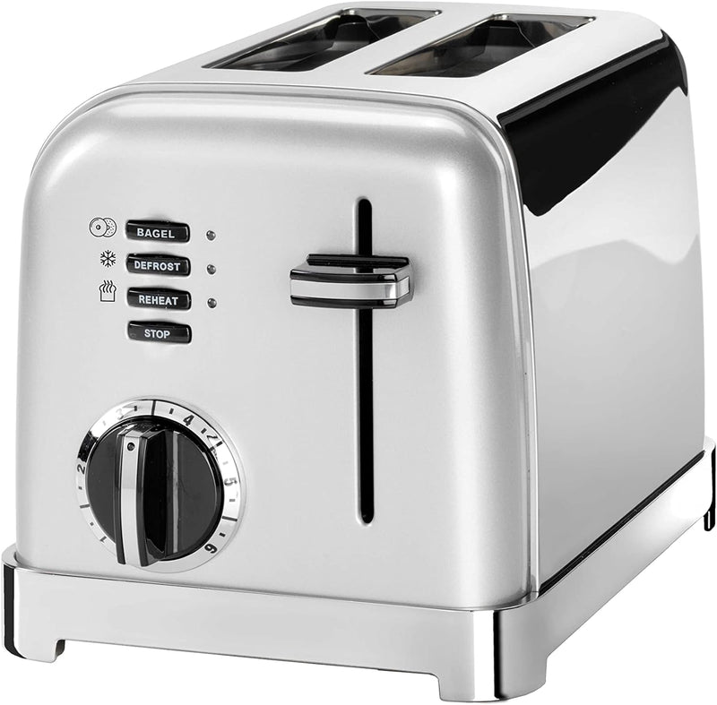 CUISINART CPT160SE 2 Slice Toaster Silver 900W