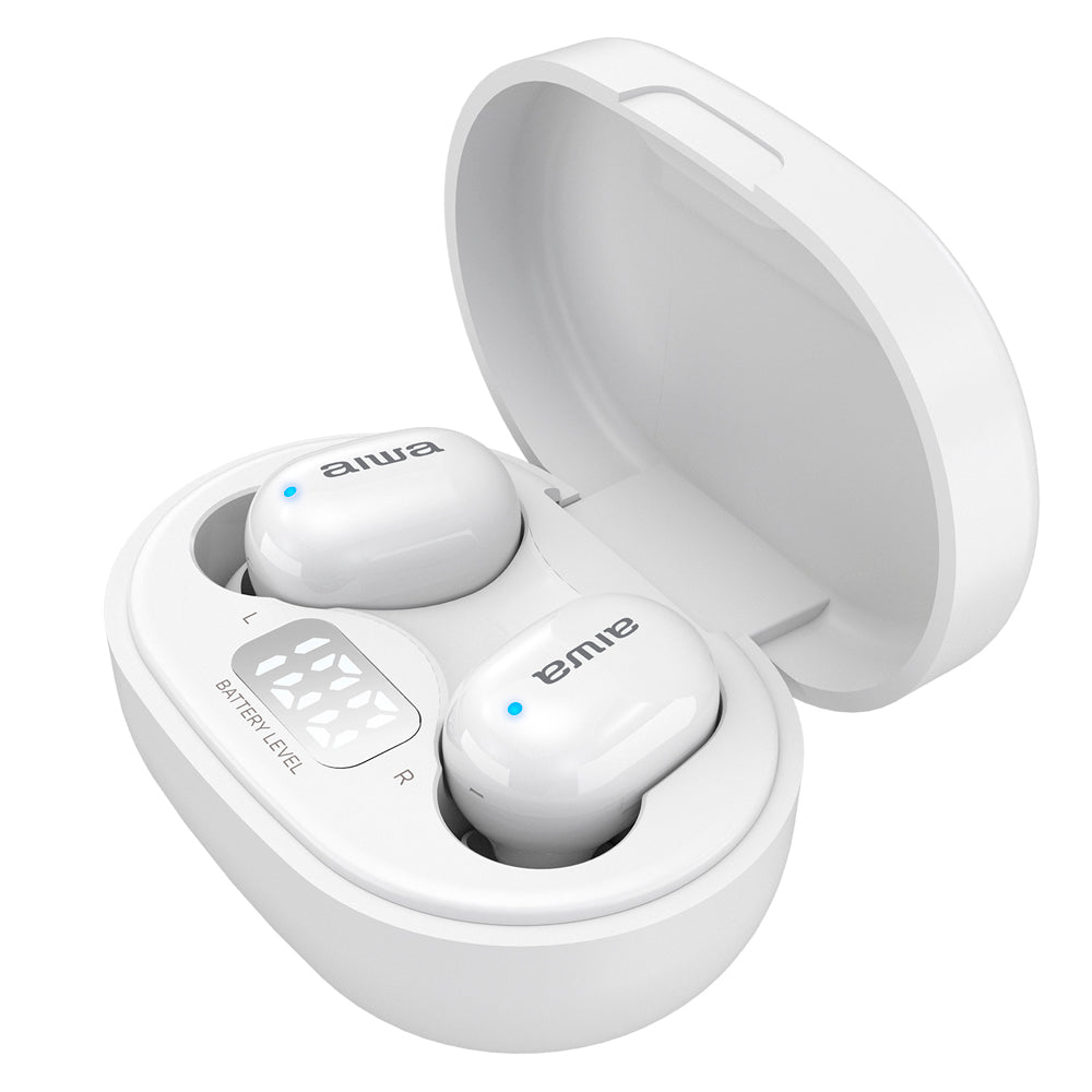 Aiwa True wireless Stereo Earphones White