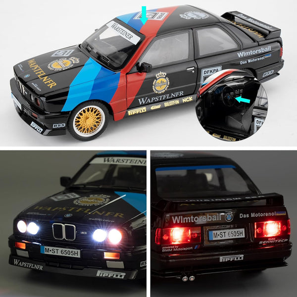 Anime Figure - Die-Cast 1:24 Scale BMW M3 Die-Cast Metal Toy Model Car
