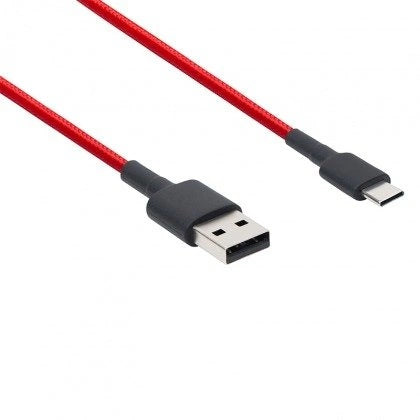 Xiaomi - Mi TYPE-C BRAIDED CABLE 1M - Red