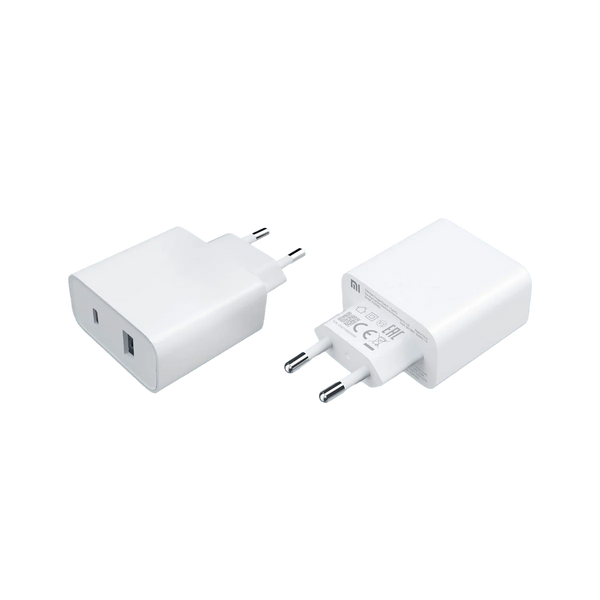 Xiaomi - Mi 33W Wall Charger (Type-A+Type-C) EU