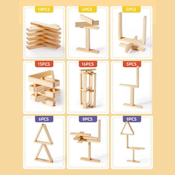 Mideer Archimedes Blocks Push the Envelop - Kids Building Toy