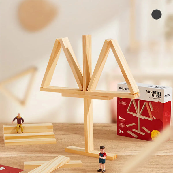 Mideer Archimedes Blocks Push the Envelop - Kids Building Toy