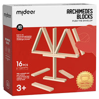 Mideer Archimedes Blocks Push the Envelop - Kids Building Toy