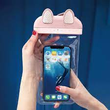 Wiwu - Kitty Waterproof Case For Mobile Phone Blue