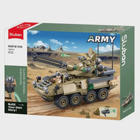 Sluban - الجيش - Oef - Stryker Ads 310 قطعة