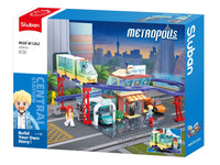 Sluban - Metropolis New Energy Vehicle 4S Store 371 Pcs