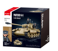 Sluban - Modelbricks Panther G Tank Scale 1/35  873 Pcs