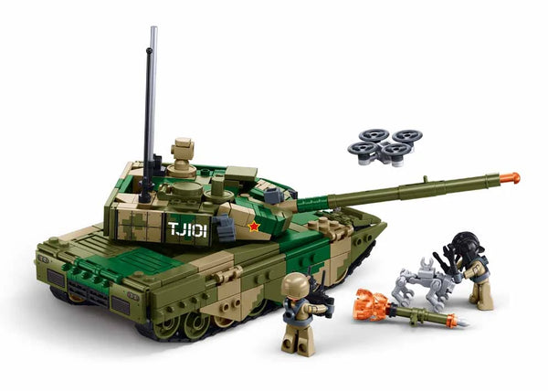 Sluban - Army ZTZ-99AS Main Battle Tank 1/45 391 Pcs