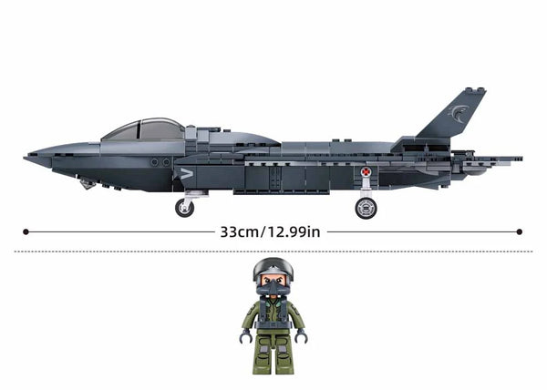 Sluban - Army J35 Fighter Jet 1/55