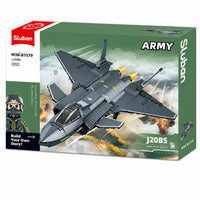Sluban - Army -J-20 Fighter Jet 1/55
