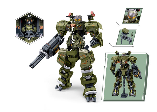 Sluban - Mecha Exosuit - ZJZ-99A 28 598 Pcs