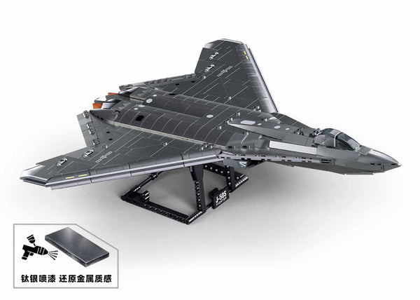 Sluban - Modelbricks J-50S Fighter Jet 879 Pcs