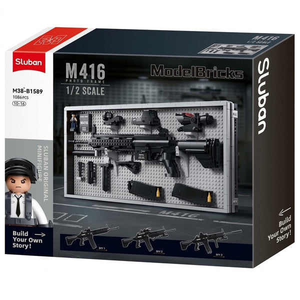 Sluban - Gun - M416 1/2 1086 Pcs