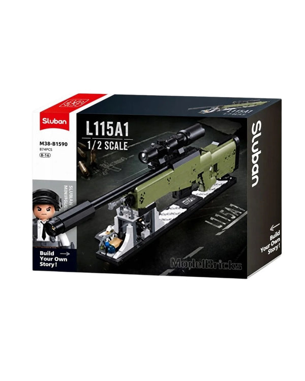 Sluban - Gun - Awm 1/2 874 Pcs