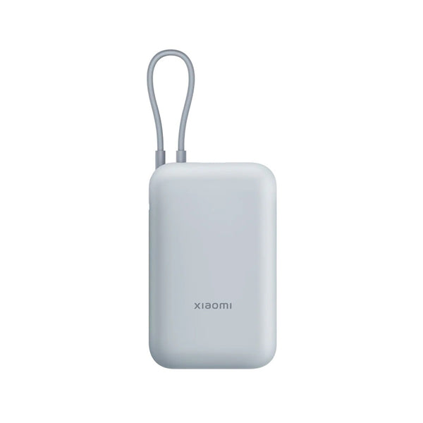 Xiaomi - Power Bank 10000mAh (Integrated Cable) - Ice Blue GL