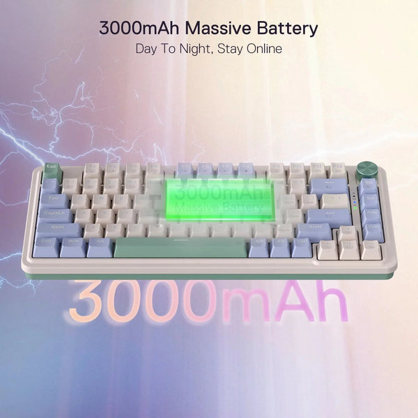 Redragon UCAL Pro Keyboard - Wired 2.4G and Bluetooth Connection
