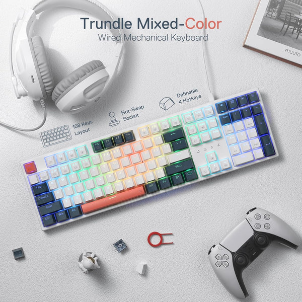 Redragon TRUNDLE  wired keyboard