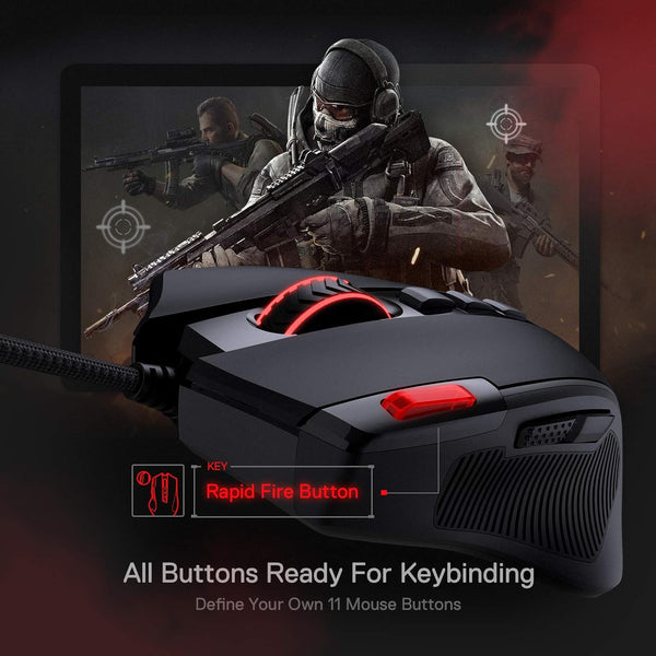 Redragon Predator Wired Gaming Mouse