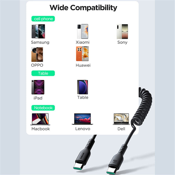Joyroom 60W Up Fast Charging Data Cable Usb-C To Usb-C 15M