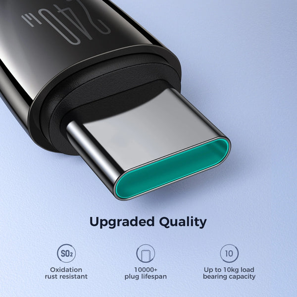 Joyroom SA31-CC5 240W Data Cable (C To C) 1.2m Black
