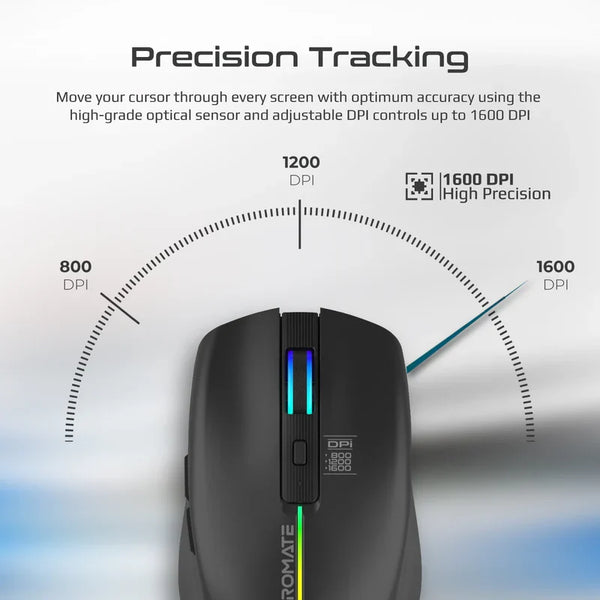 Promate Kit Mouse - Black