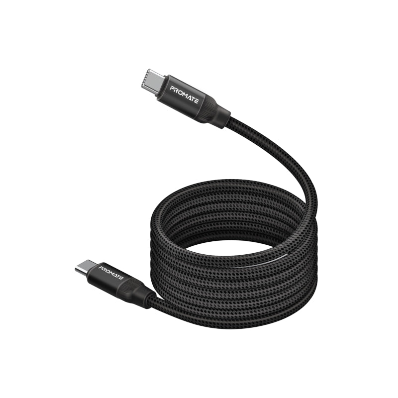 Promate Springy Magnetic Cable USB-C 60WPD - 1.2m