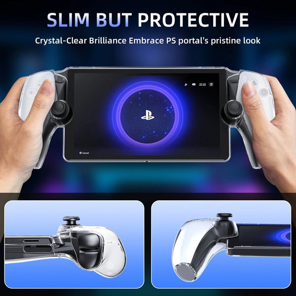 Iine Transparent Protective Shell For Playstation Portal Remote Player