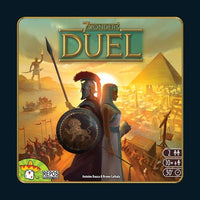 Repos Production 7 Wonders Duel Board Game, Two Player Civilization Strategy, Ages 10 and Up
