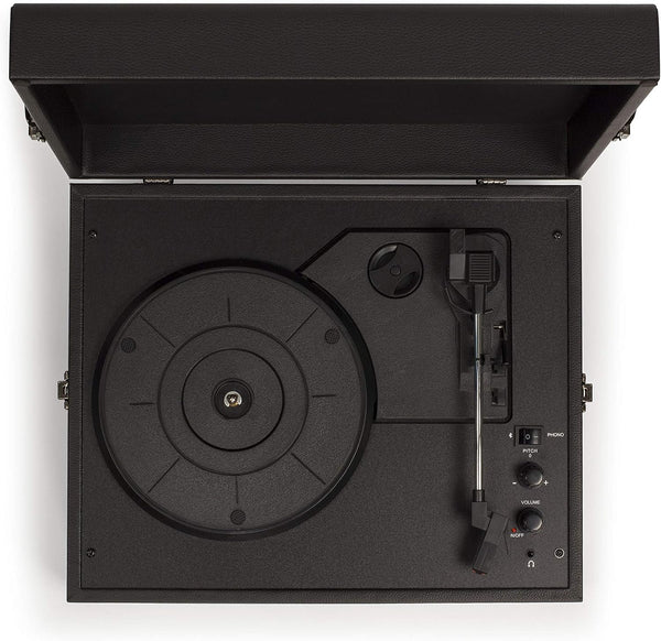 جهاز تسجيل الأسطوانات المحمول Crosley Voyager - أسود