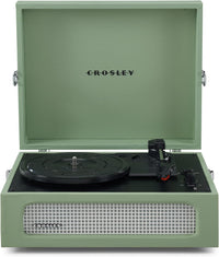 Crosley Voyager Turntable - Portable Vinyl Record Player - Sage