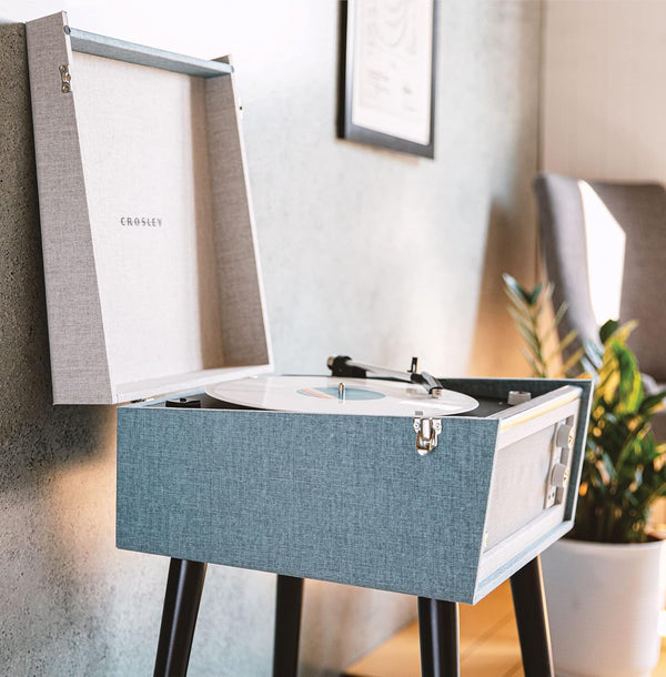 CROSLEY BERMUDA TURNTABLE WITH BLUETOOTH IN/OUT - TOURMALINE
