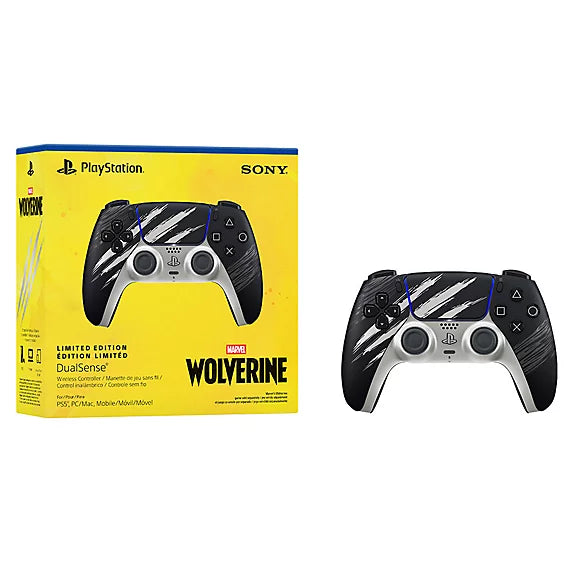 Sony - Wolverine Dualsense Wireless Controller Black And White