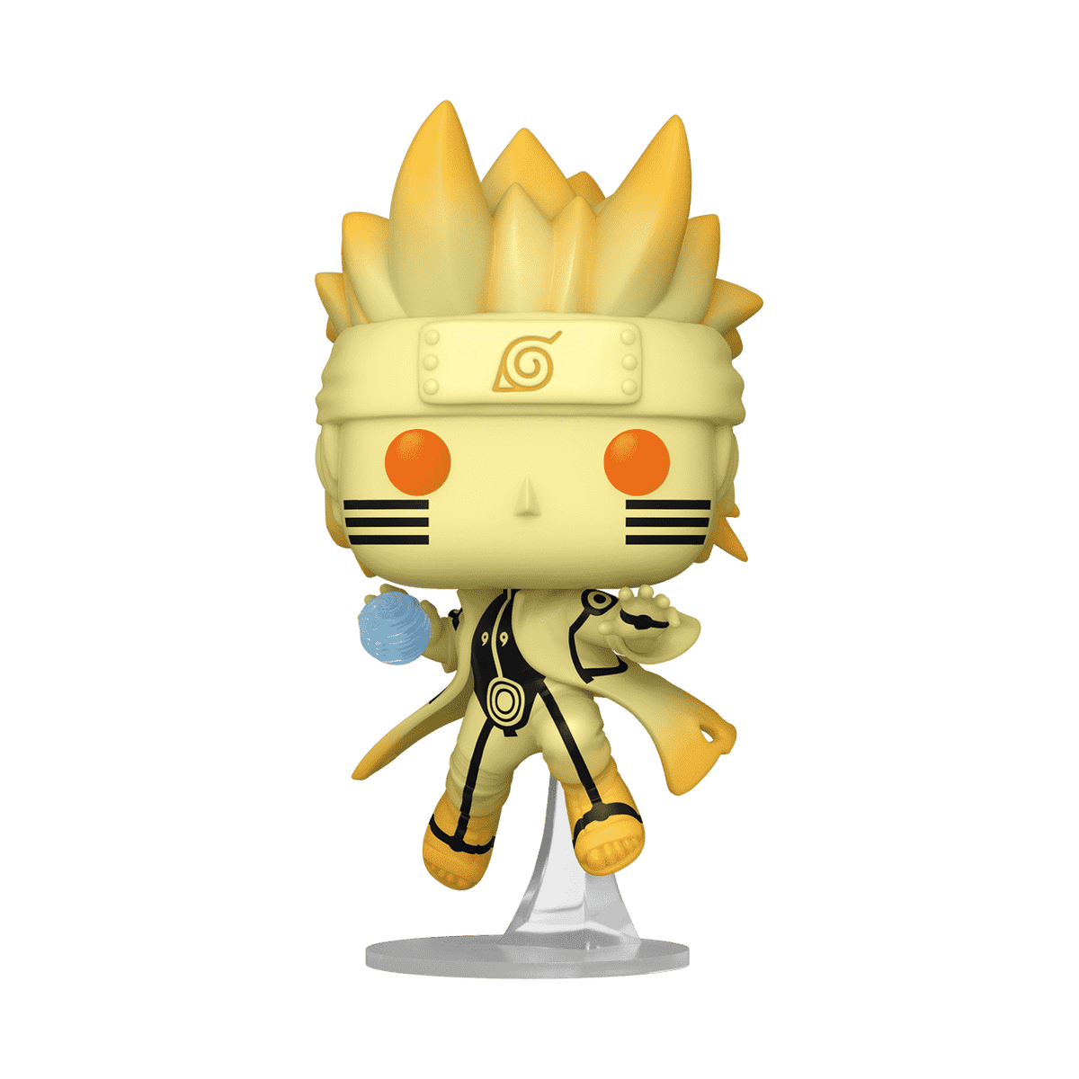 Funko Pop Animation Naruto Uzumaki Kurama Link Mode #1465 AAA Anime Exclusive, 5.15 in