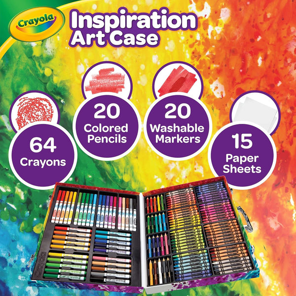 Crayola Inspiration Art Case - Portable Coloring Supply Kit