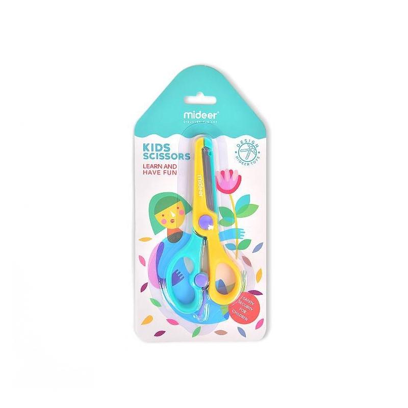 Mideer Kids Scissors Yellow Green