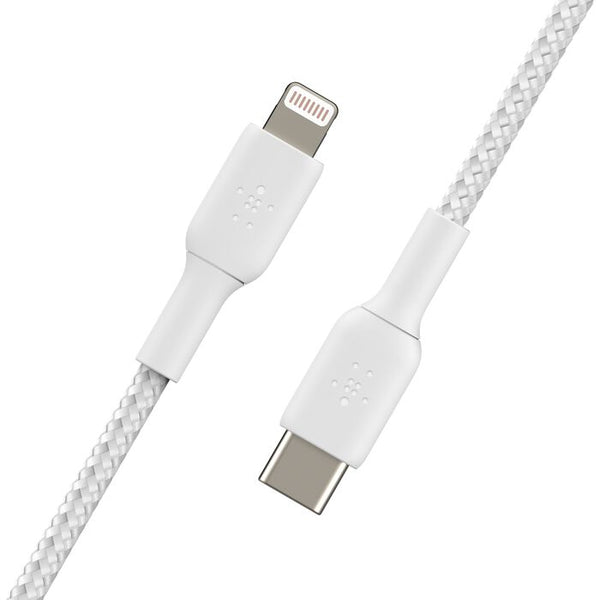 Belkin - BoostCharge Pro Braided USB-C to Lightning Cable (1m / CAA004BT1Mwh)