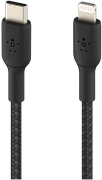 Belkin - USB-C to Lightning Cable 1M CAA003bt1Mbk
