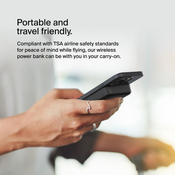 Belkin Qi2 Magnetic Power Bank 10K With Stand - 15W Wireless Charging