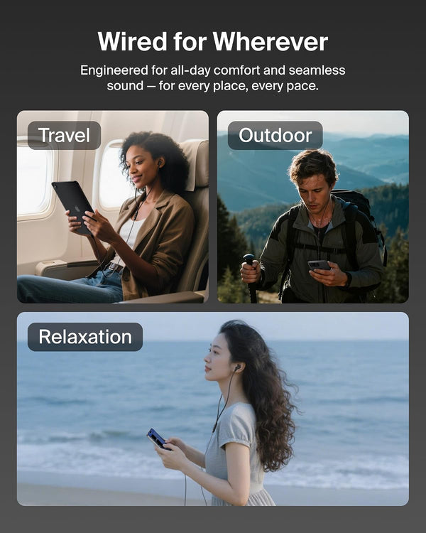 Belkin SOUNDFORM ANC WIRED EARBUDS (USB-C)